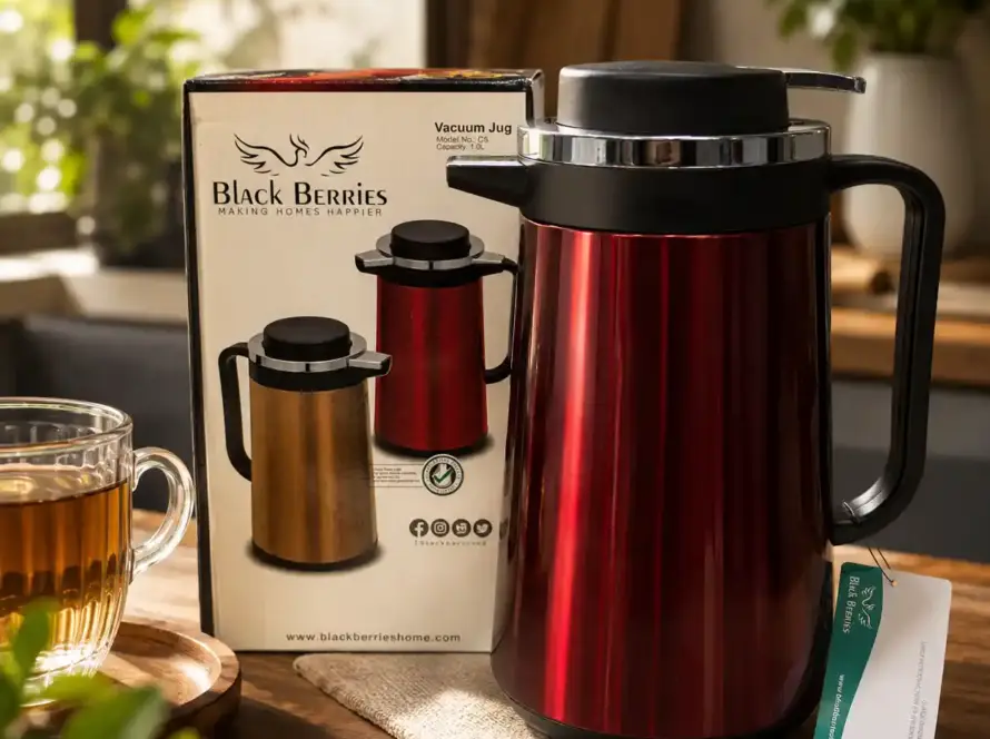 1.0L HotnCold BlackBerries Vacuum Thermos