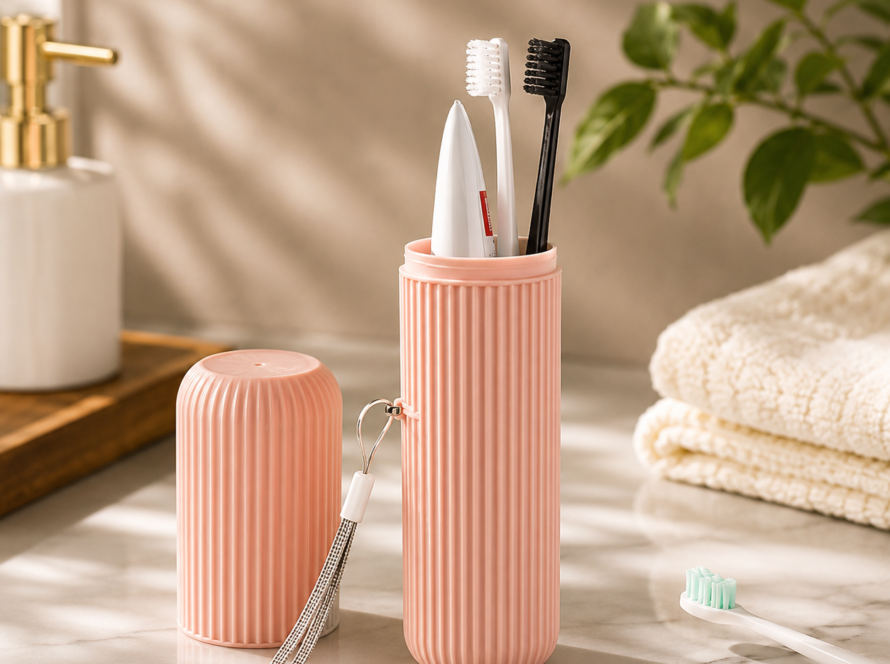 1Pcs Portable Toothbrush Case