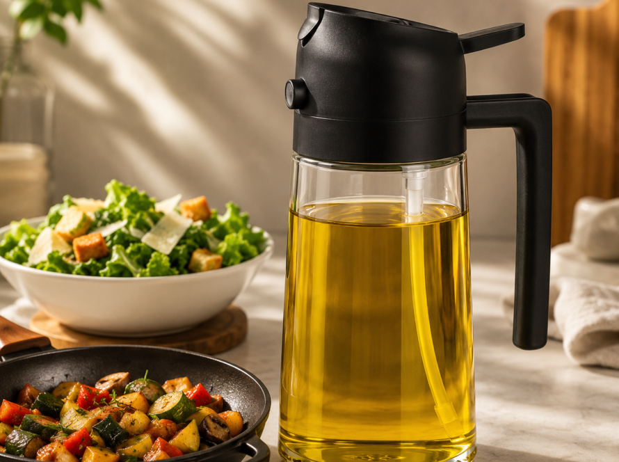 2 in 1 oil spray jug