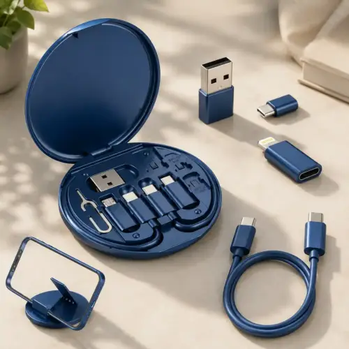 60W Fast Charging 5-in-1 Data Cable Set ype-C