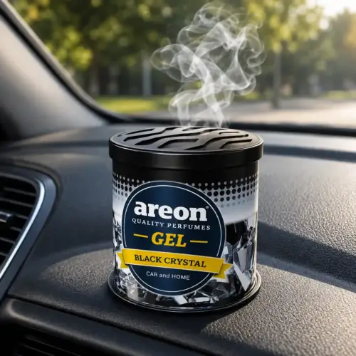 AREON Black Crystal Dashboard Air Freshener
