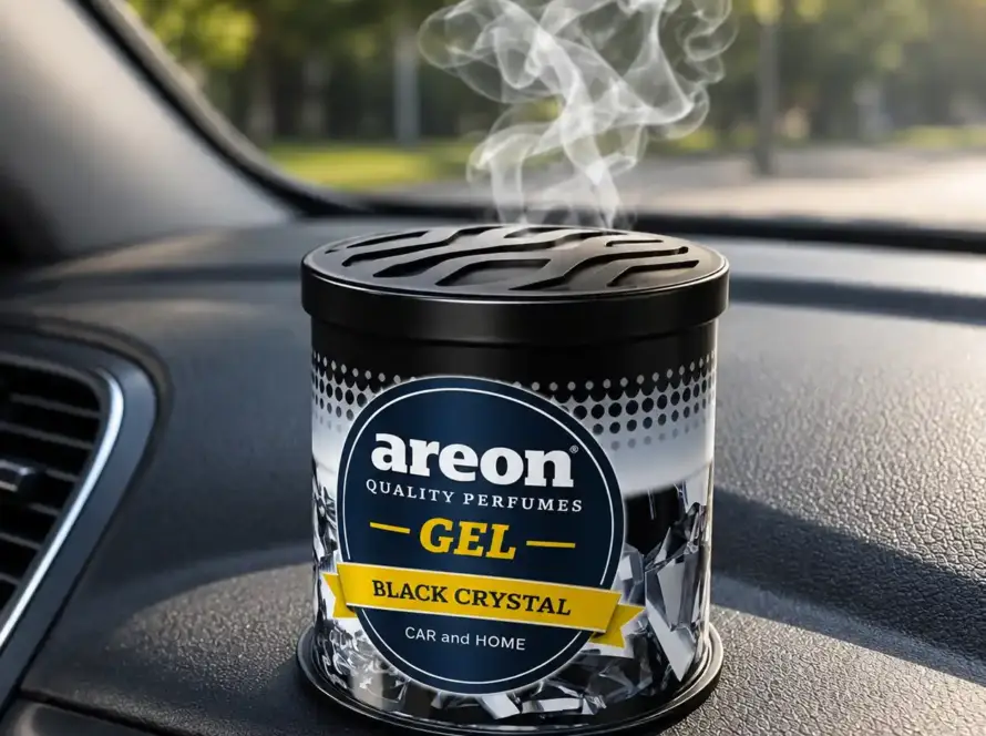 AREON Black Crystal Dashboard Air Freshener