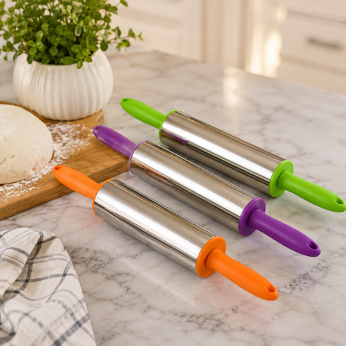 Stainless Steel Rolling Pin