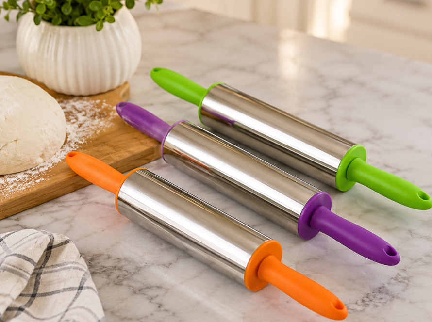 Stainless Steel Rolling Pin