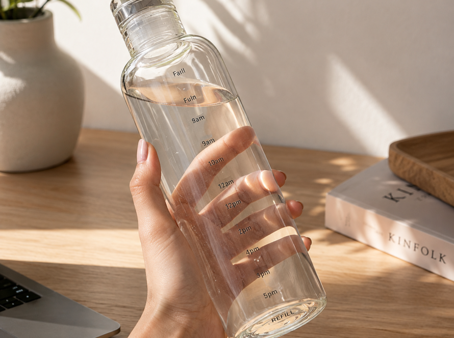 Unbreakable Plastic Water Bottle