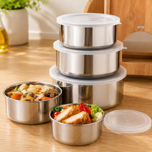 5pcs Stainless Steel Bowl Set Premium Quallity