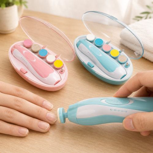 6 in 1 Baby Nail Electric Trimmer