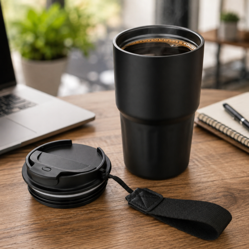 480 ML Stainless Steel Travel Coffee Mug
