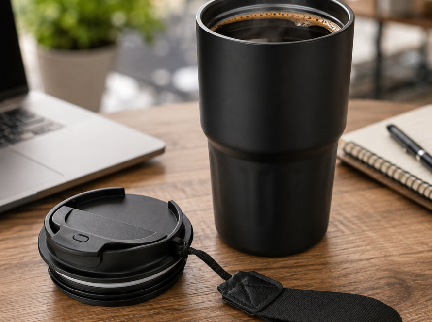 480 ML Stainless Steel Travel Coffee Mug