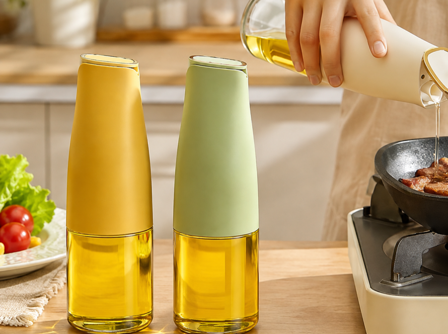 Automatic Oil & Vinegar Seasoning Bottle