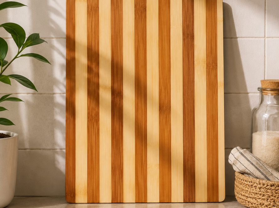 Bamboo Wooden Cutting Board, Chopping Board for Kitchen Use, 29cm X 19 cm Cheese Board