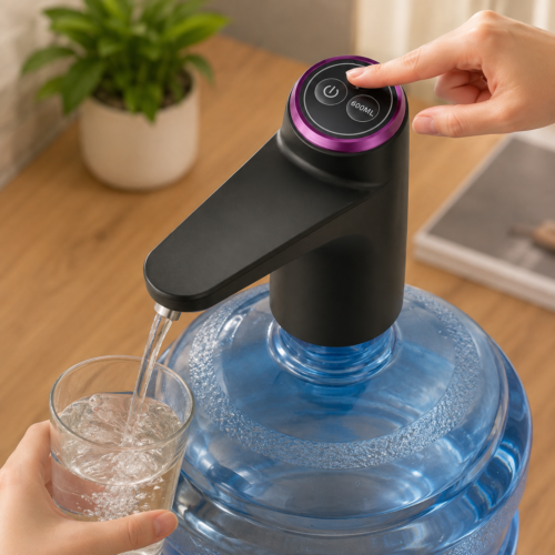 Rechargeable Electric  Portable Water Bottle Pump