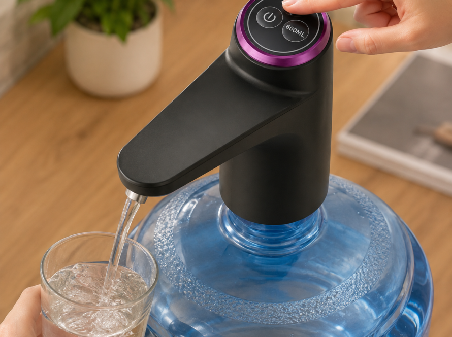 Rechargeable Electric  Portable Water Bottle Pump