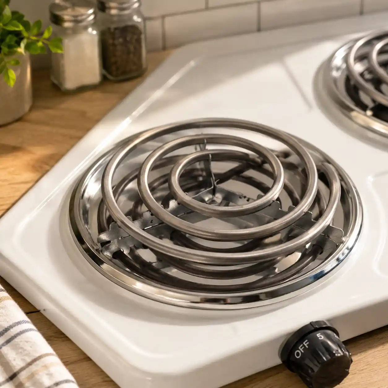 Double Burner Electric Stove