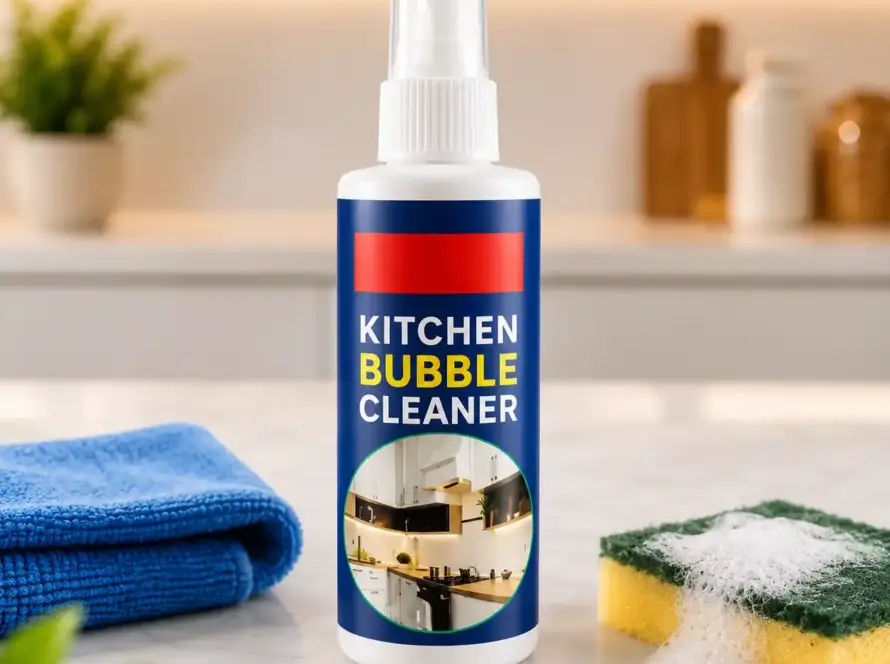 New All-Purpose Cleaning Bubble Spray