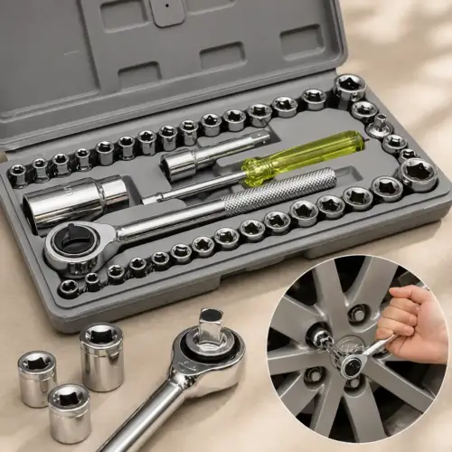 Original Aiwa 40-Piece Tool Kit Set