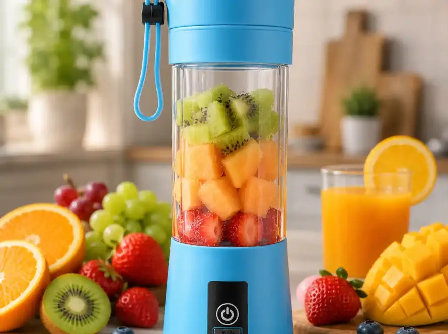 Rechargeable 380ml household juice mixer mini electric juicer USB rechargeable