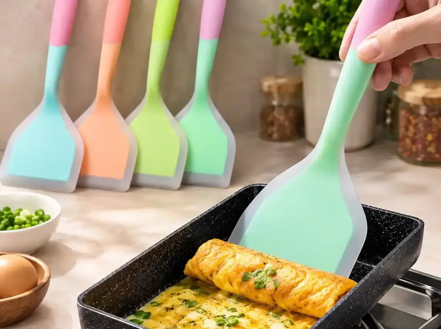 Silicone Pancakes Shovel Wide Spatula