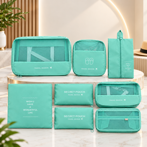 Travel Storage Boxes Kit 8 Piece Set High-Quality Material (20--7)