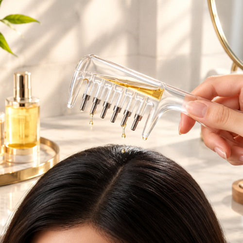 Crystal Oil Comb