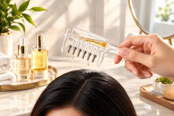 Crystal Oil Comb